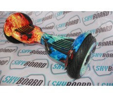 Titan - Red/Blue Fire 10.5 Inch